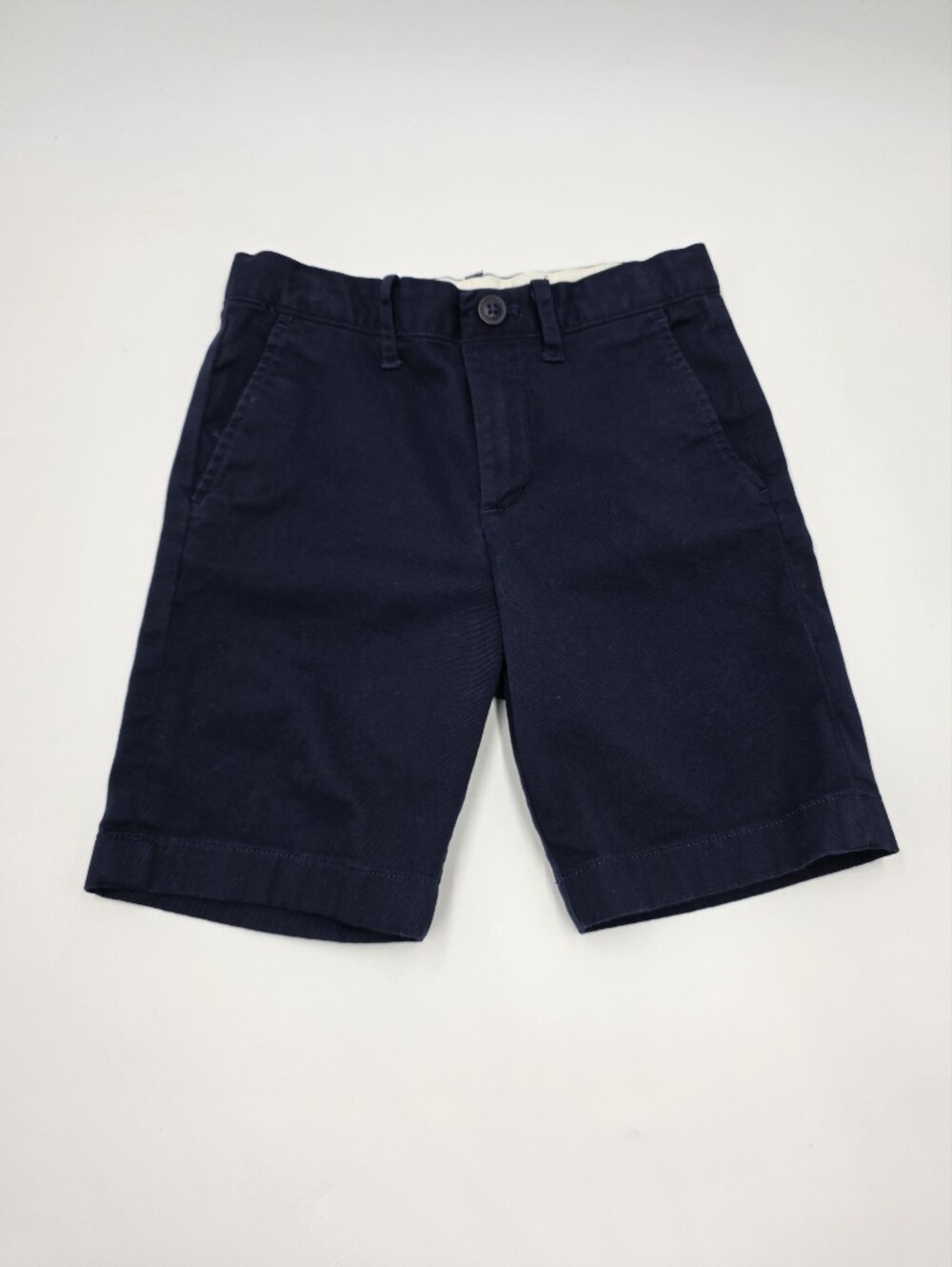 NEW Crewcuts boys' navy chino shorts size 7